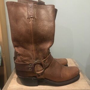 Frye harness boots